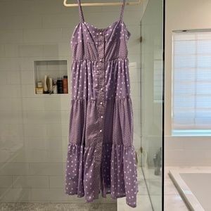 Women’s S Midi Dress in Lavender